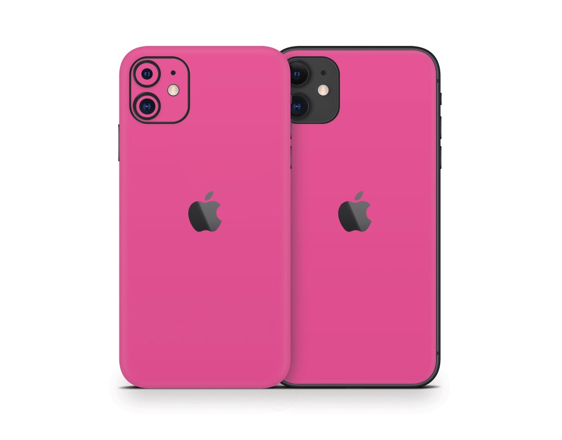 Pink Skin For The iPhone 8 X XS XR 11 SE Pro Max Etsy