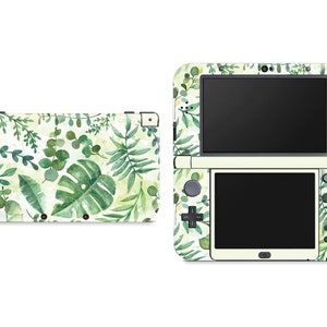 Watercolor Leaves Skin For The Nintendo 3DS XL And New 3DS XL