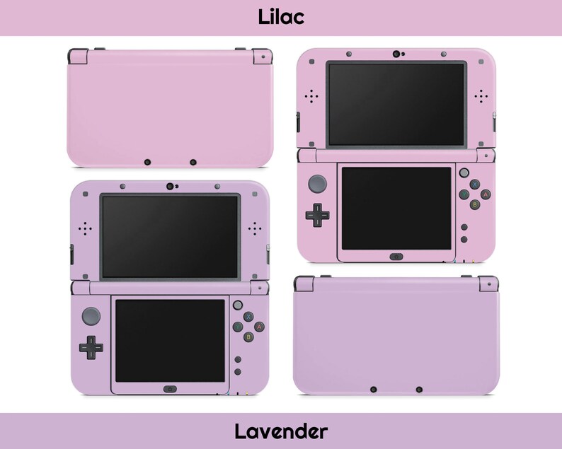 Cute Solid Pastel Skin for the Nintendo 3DS XL and New 3DS XL Etsy