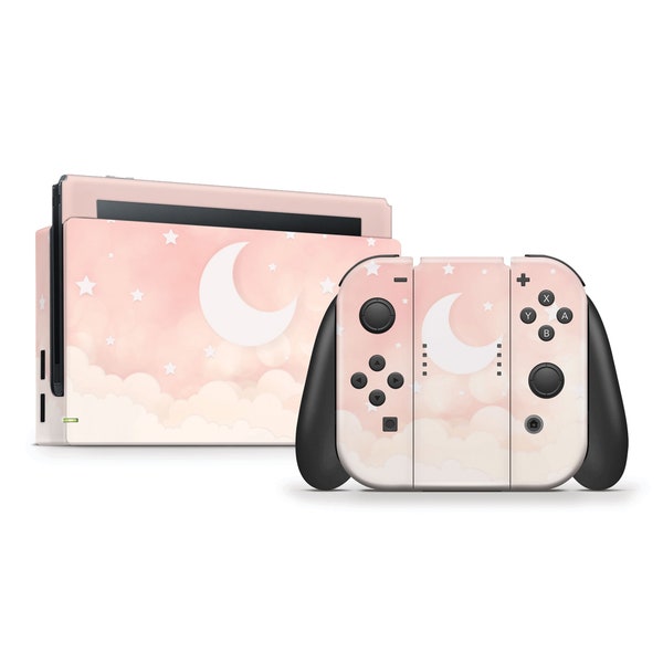 Creme Lunar Sky Skin For The Nintendo Switch