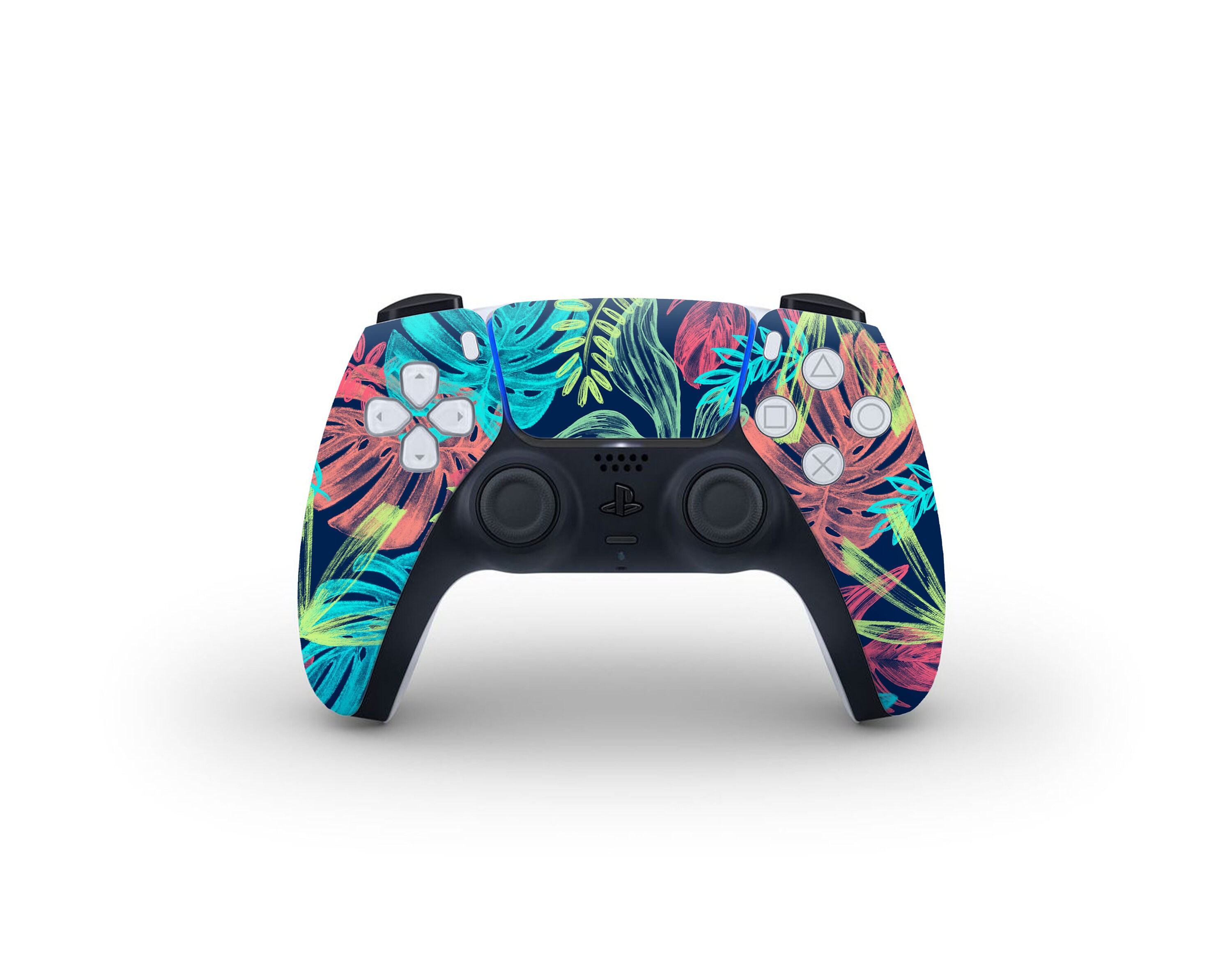 Neon Tropical Skin for the PS5 Controller | Etsy