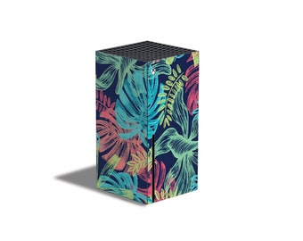 Neon Tropical Skin For The Xbox Series X