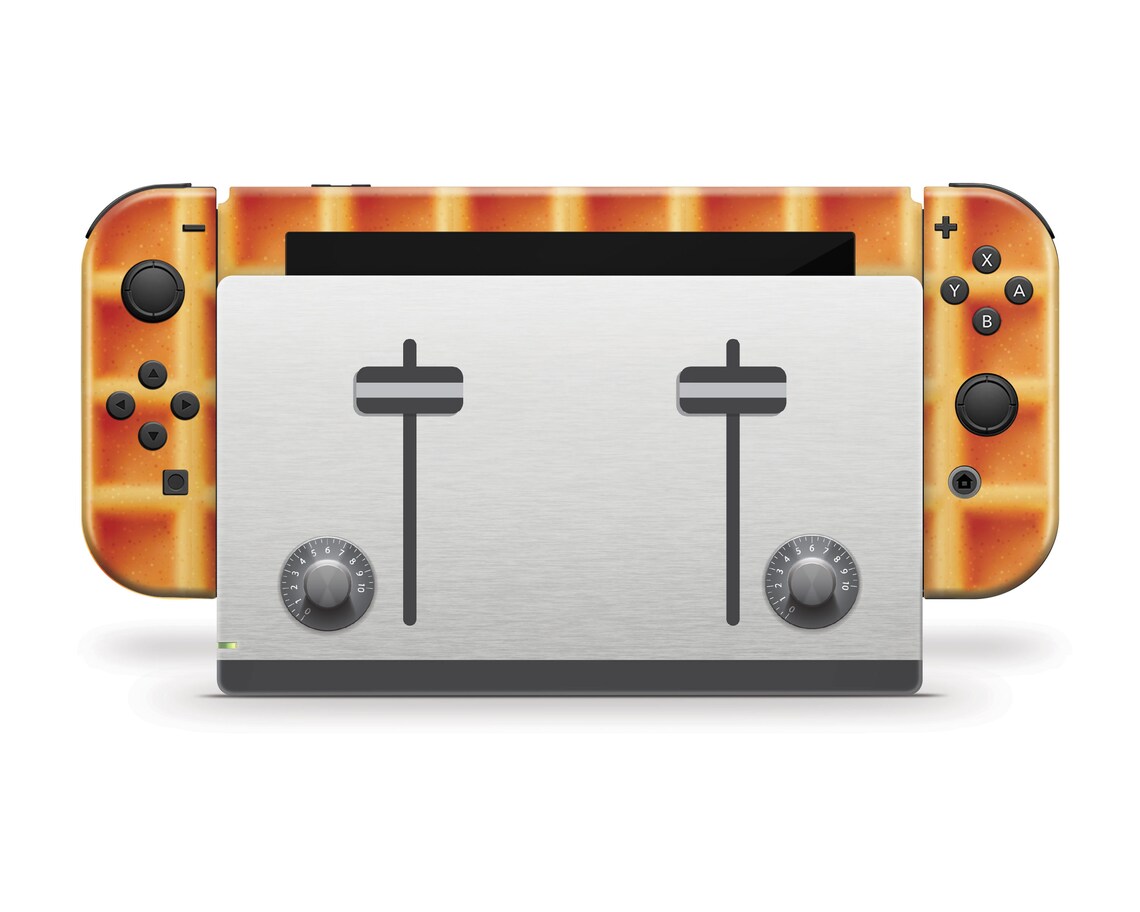 Waffle Toaster Skin for the Nintendo Switch Etsy