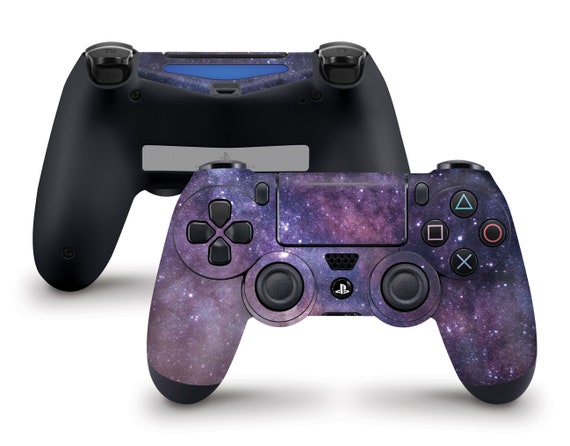 Purple Galaxy Skin For The PS4 Controller Fits Both Dualshock 4 and Dualshock 4 V2