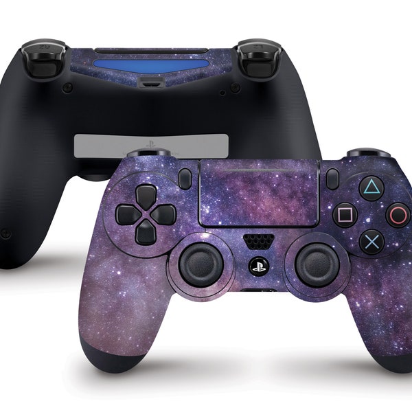 Purple Galaxy Skin For The PS4 Controller | Fits Both Dualshock 4 and Dualshock 4 V2