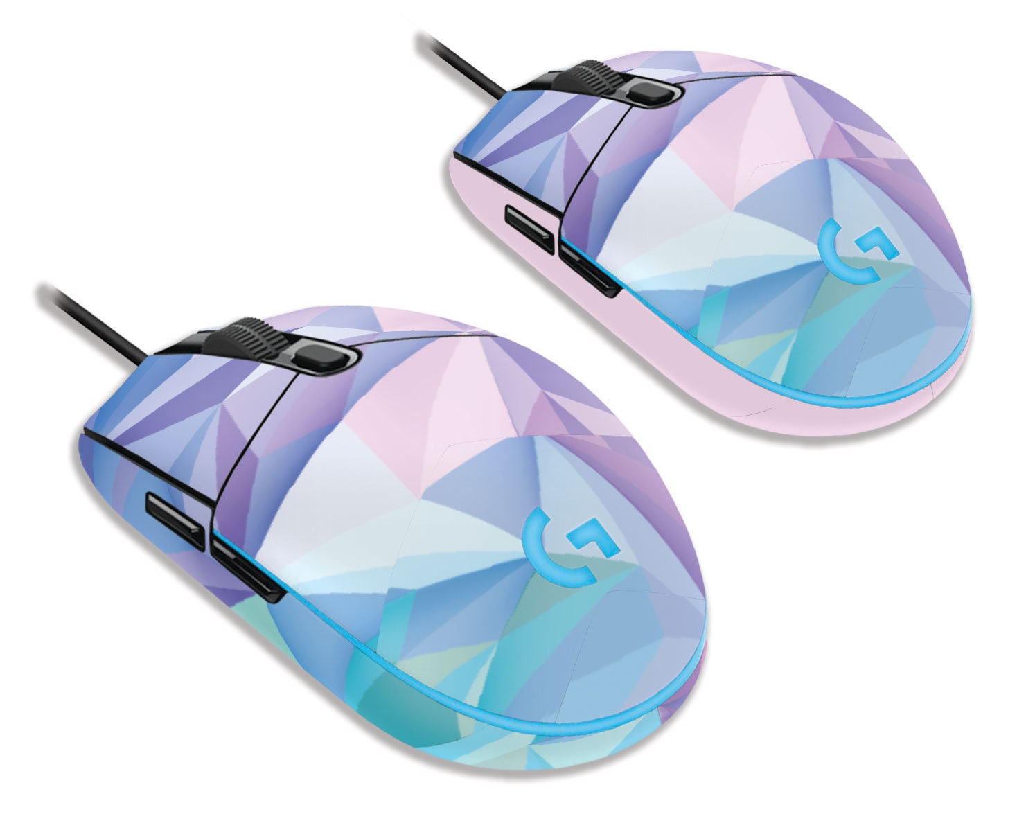 Central Gamer - Mouse Logitech G203 Lightsync Blue