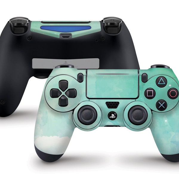 Green Sky Clouds Skin For The PS4 Controller | Fits Both Dualshock 4 and Dualshock 4 V2