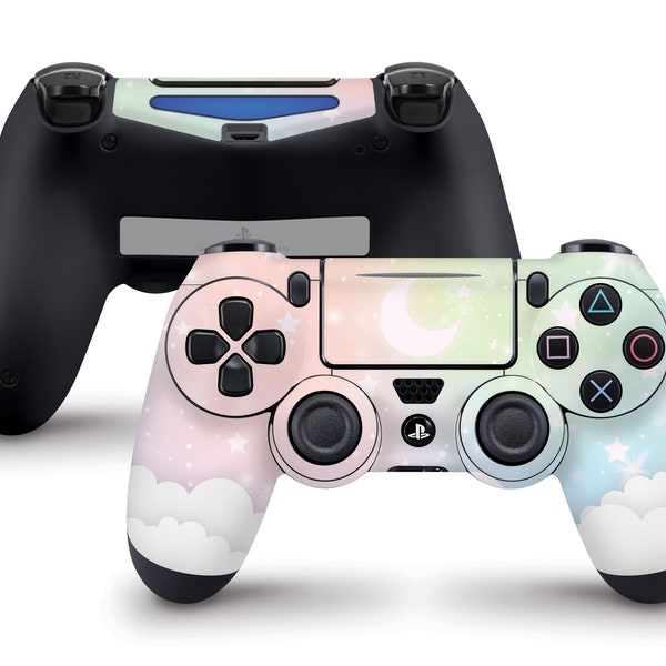 Pastel Lunar Sky Skin For The PS4 Controller | Fits Both Dualshock 4 and Dualshock 4 V2
