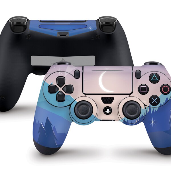 Lunar Mountains Skin For The PS4 Controller | Fits Both Dualshock 4 and Dualshock 4 V2