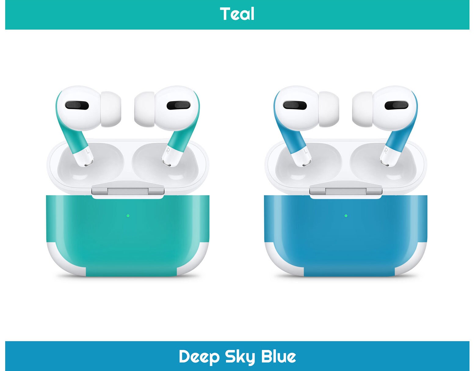 Skin classica a tinta unita per AirPods Pro / Scegli il tuo | Etsy Italia