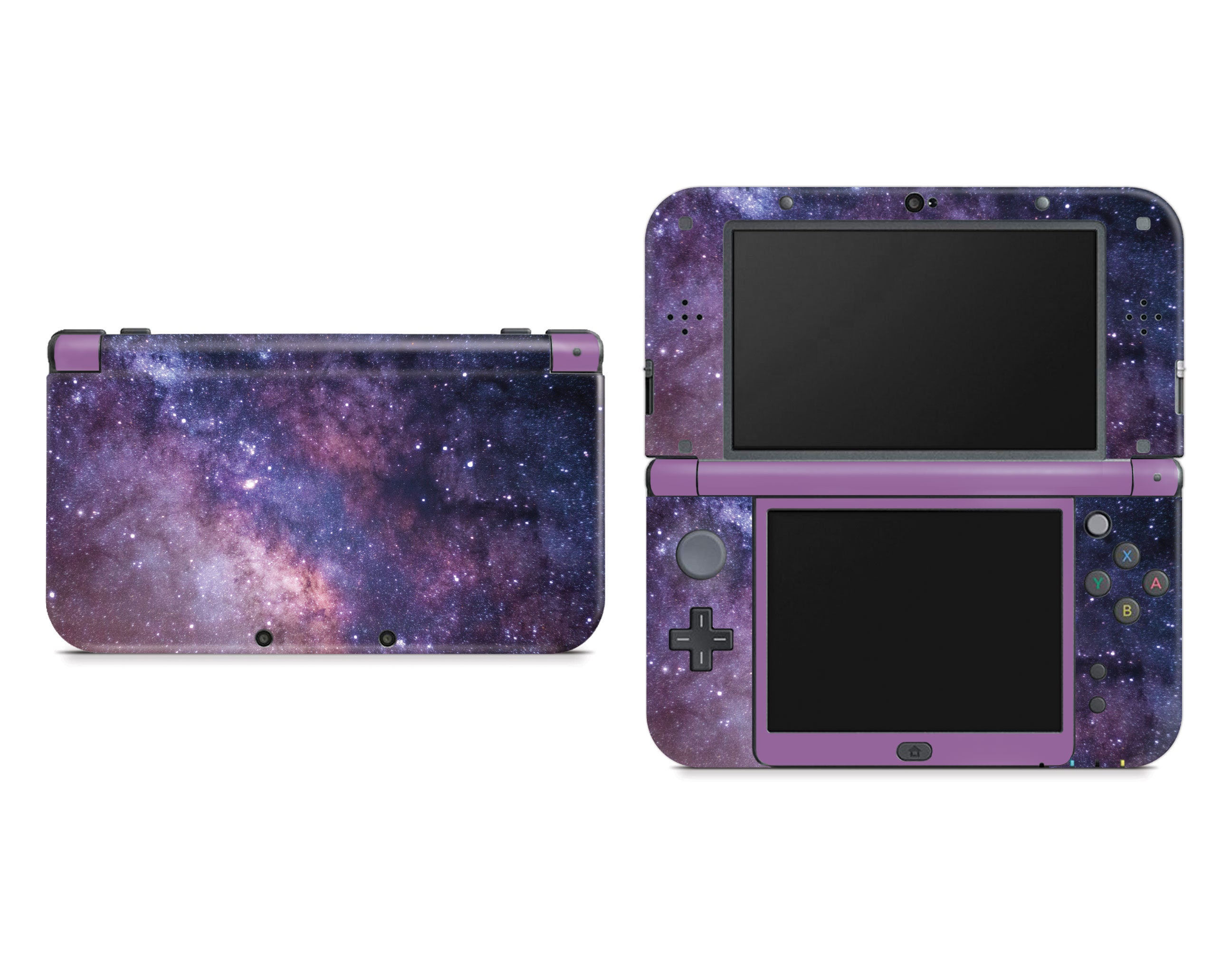 Purple Galaxy Skin for the Nintendo 3DS XL and New 3DS XL Etsy