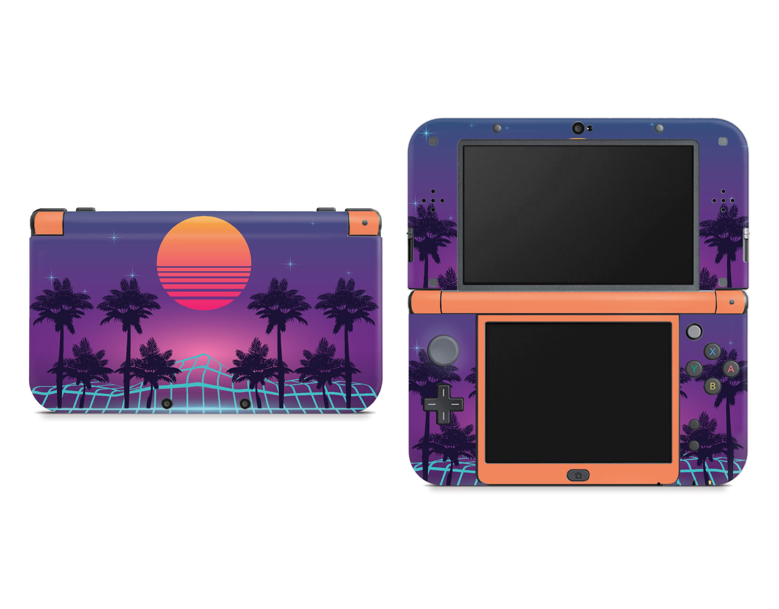 Vaporwave Outrun Retro 80s Skin for the Nintendo 3DS XL and - Etsy