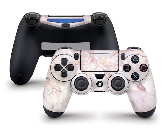 Rose Gold Marble Skin for the PS4 Controller Fits Both Dualshock 4