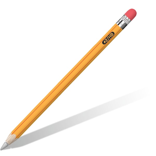 No. 2 Pencil Skin For The Apple Pencil | Gen 1 And Gen 2 Options