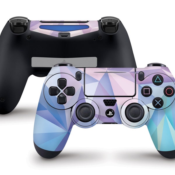 Geometric Pastel Skin For The PS4 Controller | Fits Both Dualshock 4 and Dualshock 4 V2