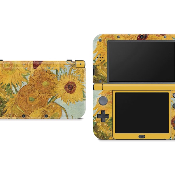 Twelve Sunflowers By Van Gogh Skin For The Nintendo 3DS XL And New 3DS XL