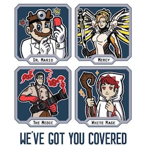 We&#39;ve Got You Covered 11&quot; x 17&quot; Print (White)
