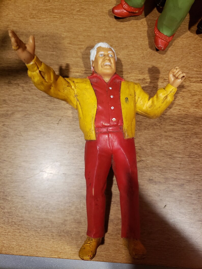 Rare Wwf CLASSY FREDDIE BLASSIE Ljn Rubber Figure Wrestling Wwe