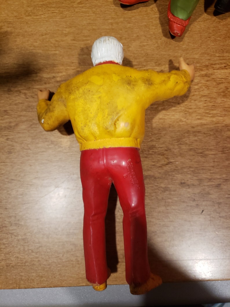 Rare Wwf CLASSY FREDDIE BLASSIE Ljn Rubber Figure Wrestling Wwe