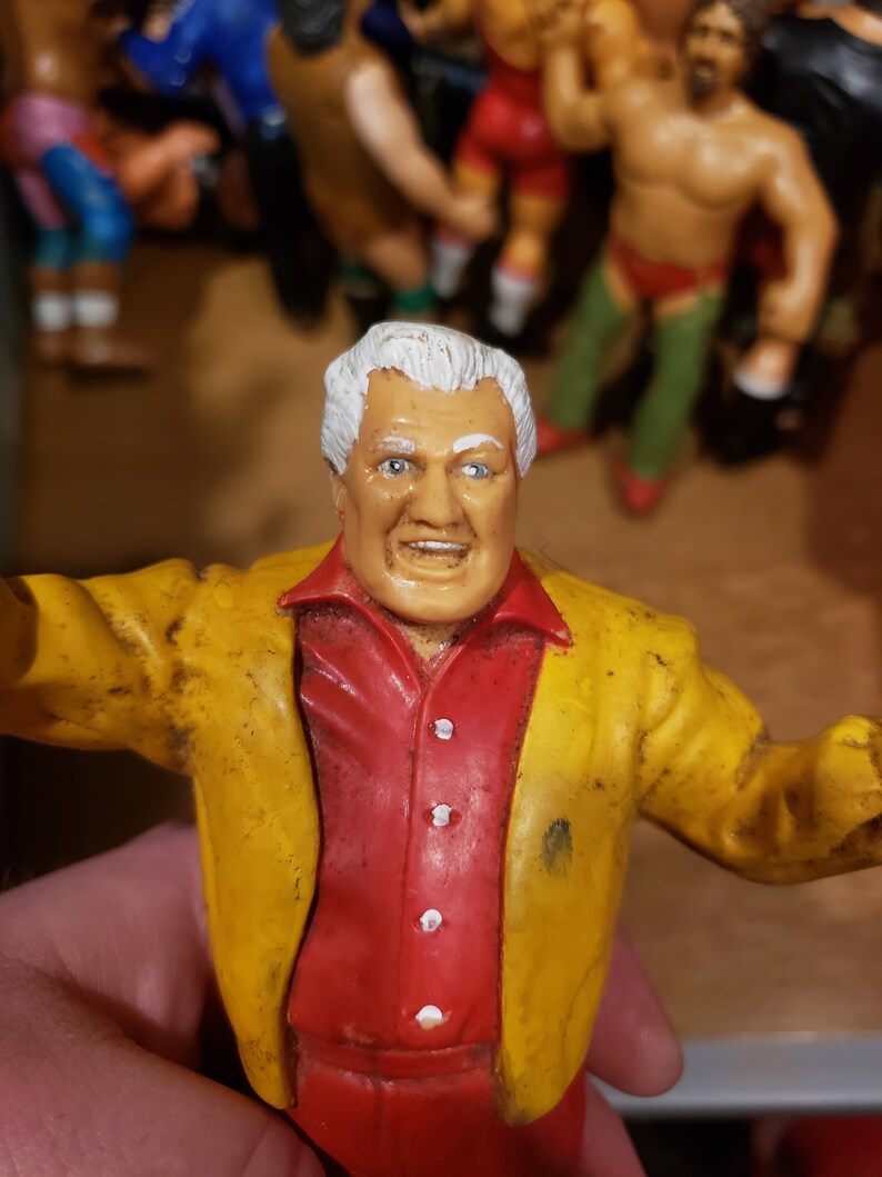 Rare Wwf CLASSY FREDDIE BLASSIE Ljn Rubber Figure Wrestling Wwe
