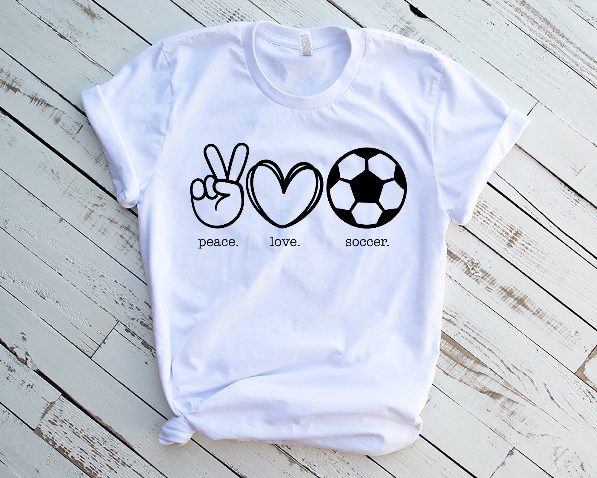  Peace Love Soccer Camisetas – Camisas para jugadores de fútbol,  hombre XL, Marino : Ropa, Zapatos y Joyería