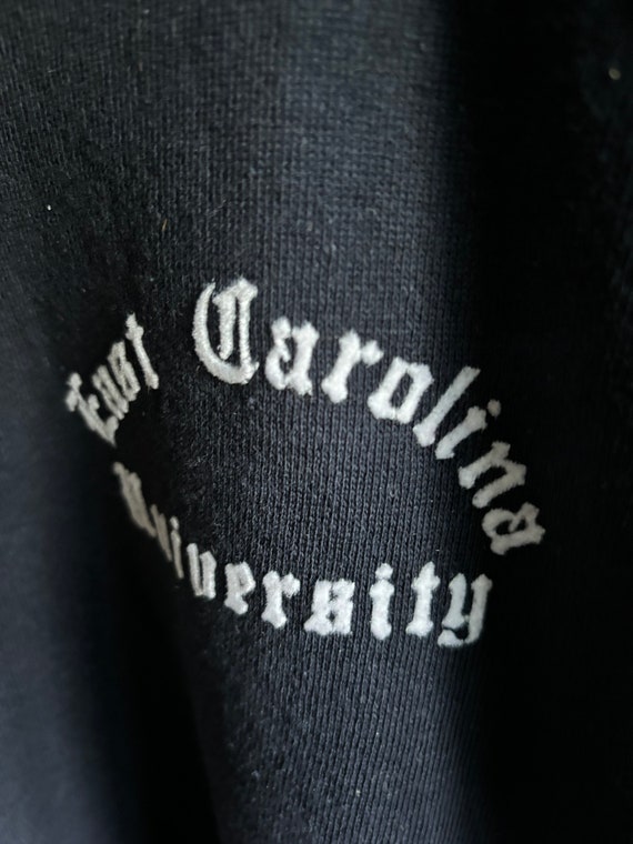 Vintage East Carolina University Sweatshirt with … - image 3