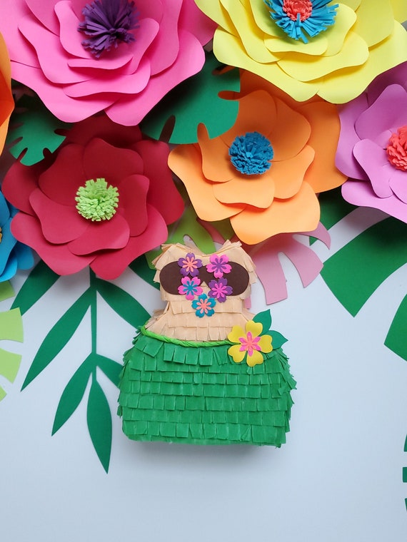 Hawaiian Mini Piñata 1x Hawaiian Party Favor Tropical Etsy