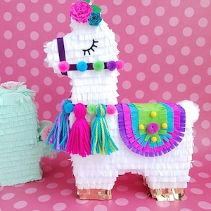 Llama piñata 18" tall Llama party decor Llama birthday piñata Llama baby shower Alpaca party Alpaca birthday Llama decor Alpaca piñata