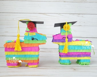 Graduation mini donkey 4.5" party favor, Fiesta theme graduation, Mexican theme party favor, Graduation party, Graduation party favors (Ea).