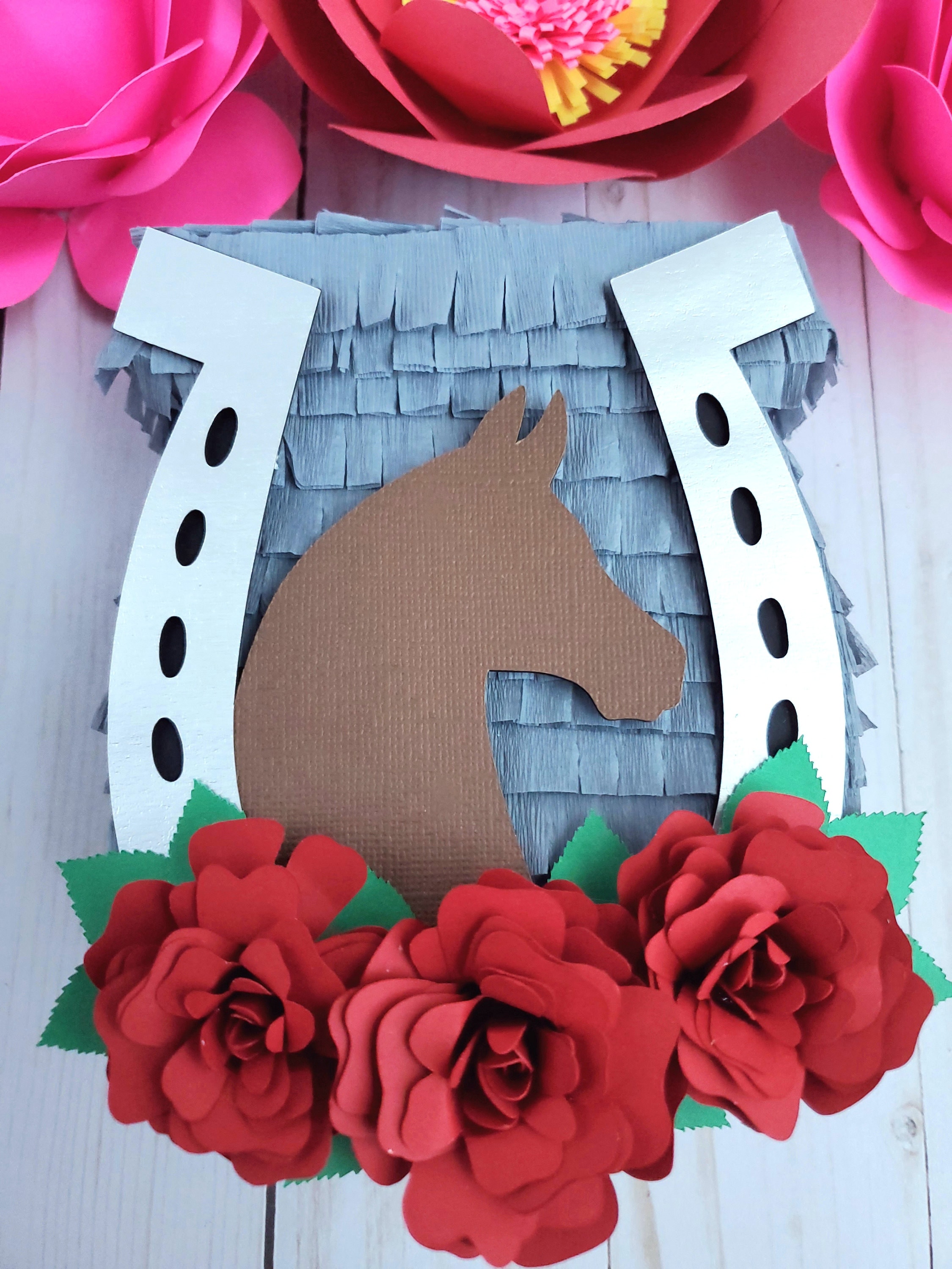 Horseshoe mini piñata 5.5 Western theme party favor Etsy