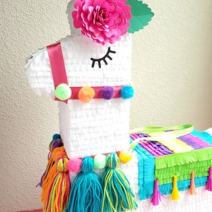 Llama piñata decoration 22 tall, Llama birthday decor, Llama party, Llama baby shower, Alpaca party, Llama decoration, Llama baby shower image 4