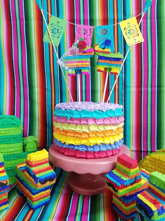 Wedding Fiesta Cake Topper Set, Fiesta Theme Wedding, Mexican