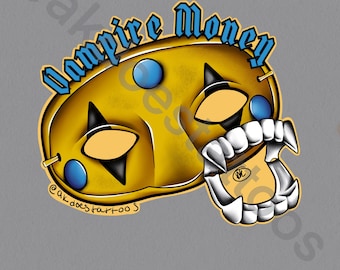 My Chemical Romance 'Vampire Money' Sticker