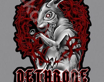 Dethrone Sticker