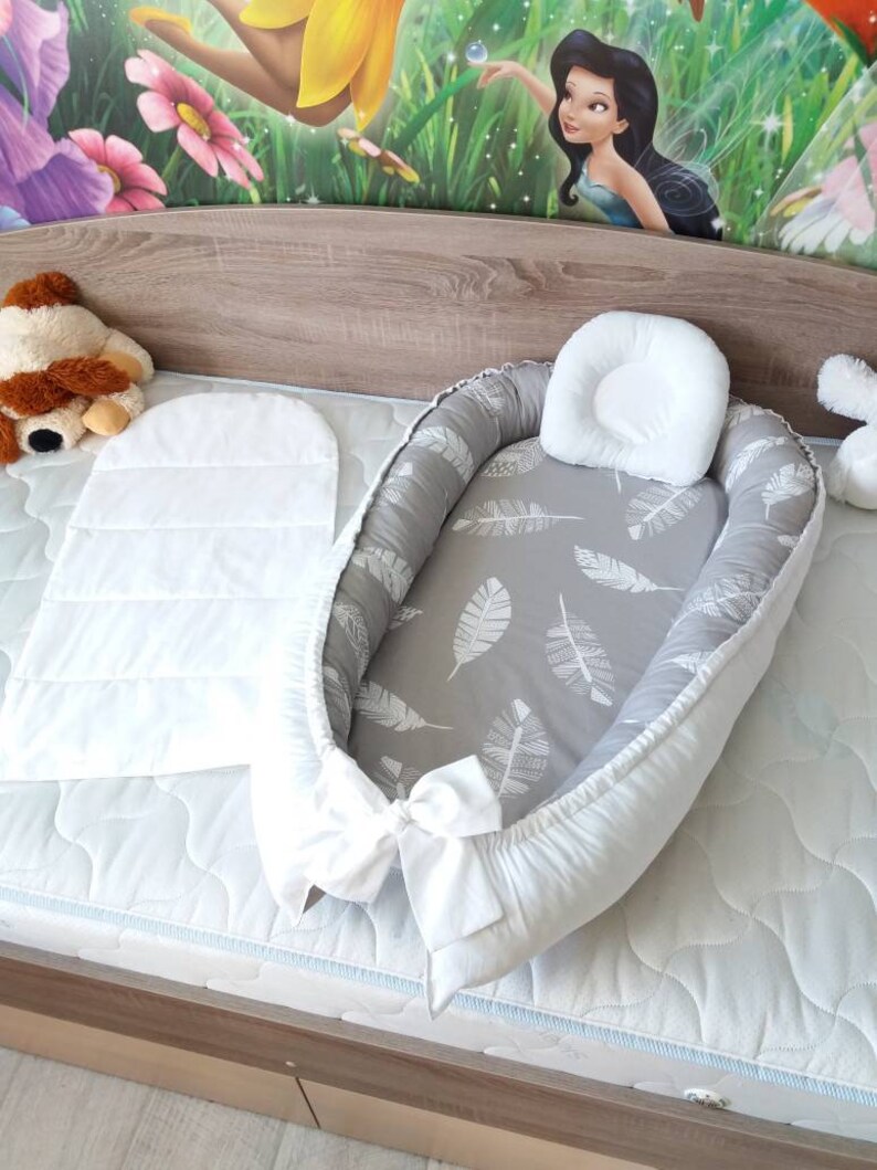 Double sided baby nest Co sleeper Baby nest Sleep bed Etsy