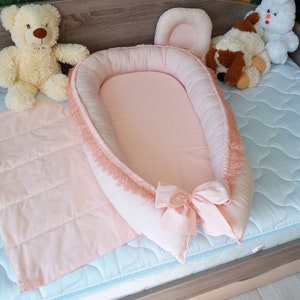 Dubbelzijdige Baby Nest Co Slaper Baby Nest Slaapbed Etsy