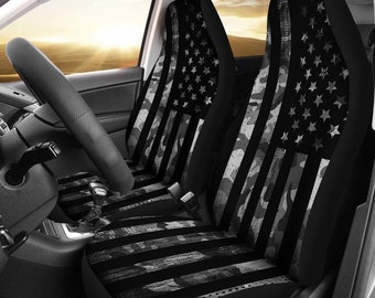 GIFTPUZZ Patriotic American Flag Car Seat Cover Accessories Cushion Easy to Install Rear Seat Covers Bench Seat Cushion Against Dirt Universal Fit Truck Van SUV Men Women Stars and Stripes Red Blue GIFTPUZZ Patriotic American Flag Car Seat Cover Accessories Cushion Easy to Install Rear Seat Covers Bench Seat Cushion Against Dirt Universal Fit Truck Van SUV Men Women Stars and Stripes Red Blue