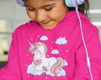 unicorn sweatshirt for little girl