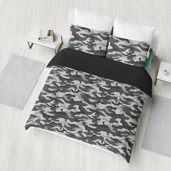 Camouflage Bedding Etsy