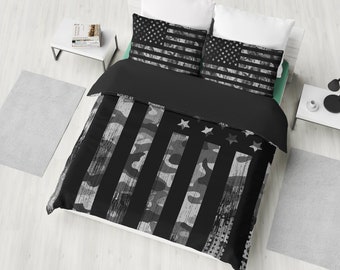 Flag Bedding Etsy