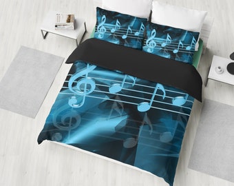 Music Duvet Cover Etsy