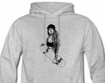 skater girl sweatshirts