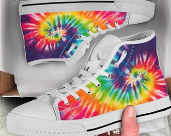 kids tie dye shoes