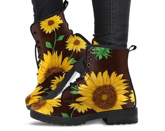 sunflower vegan boots