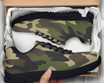 mens camo shoes slip on