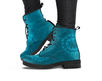 Teal blue boots Clearance
