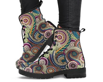 funky black booties