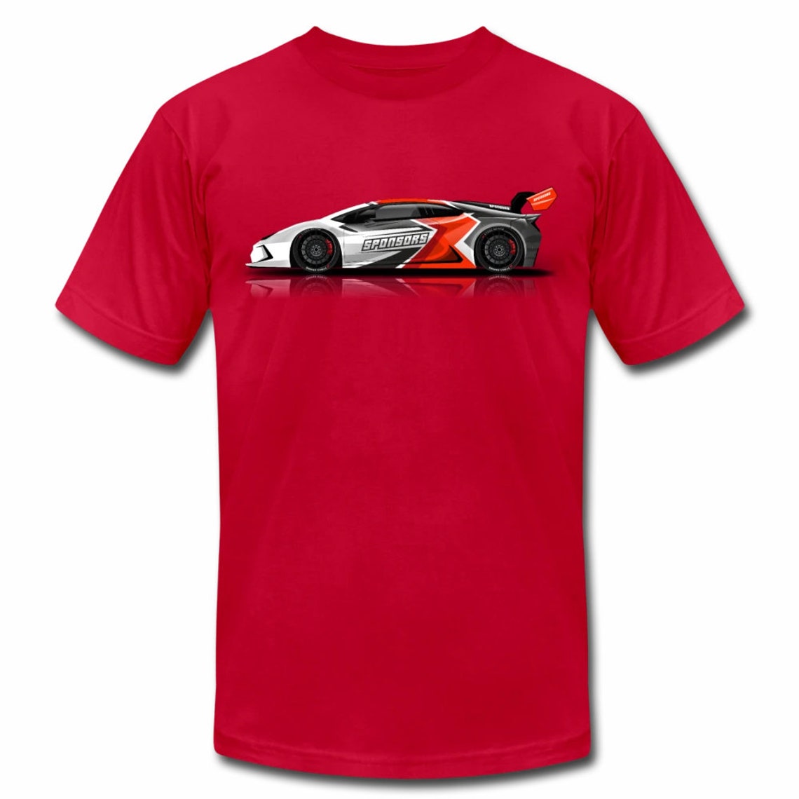 Sports Car Race Racer Tshirt Unisex Tshirt Mens Womens Etsy