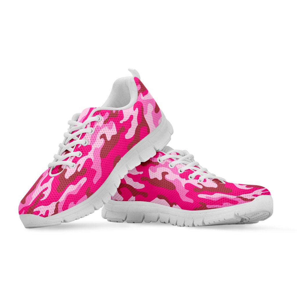 pink camo trainers