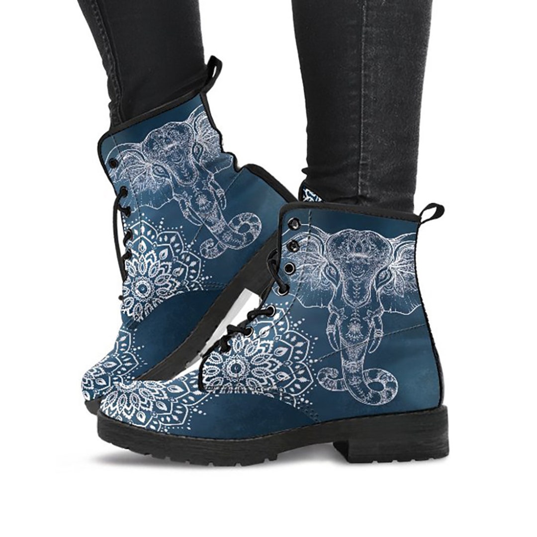 Mandala Women's Leather Boots